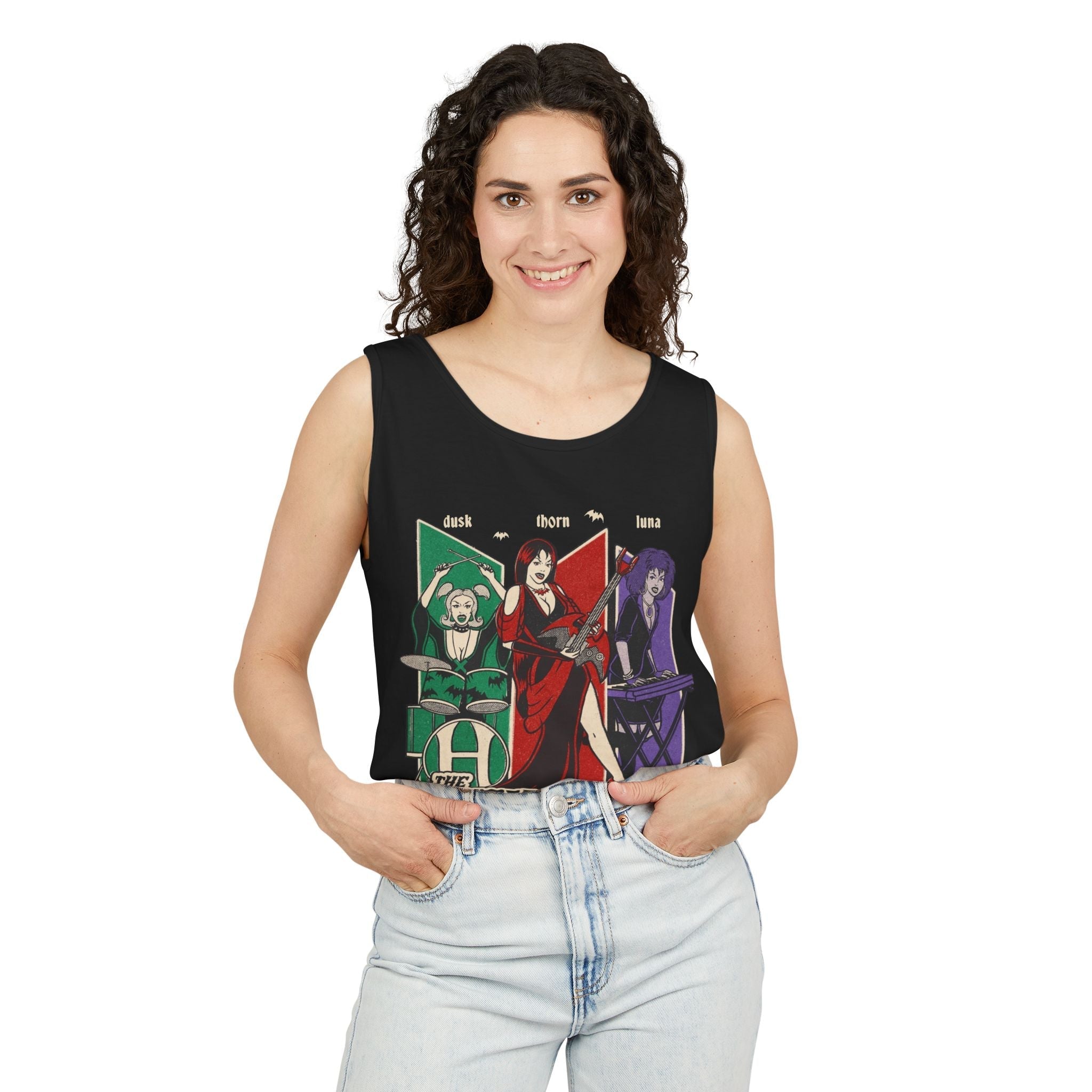 Vintage Hex Girls Unisex Tank Top