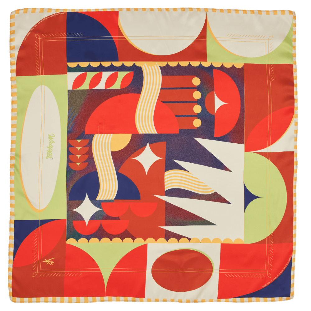 Vision | 28" Mulberry Silk Furoshiki Gift Wrap by Essery Waller