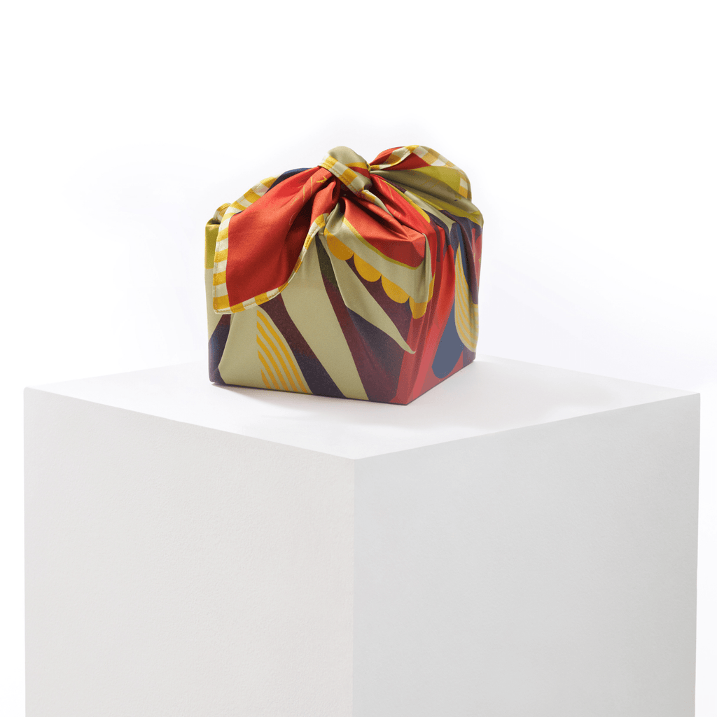 Vision | 28" Mulberry Silk Furoshiki Gift Wrap by Essery Waller