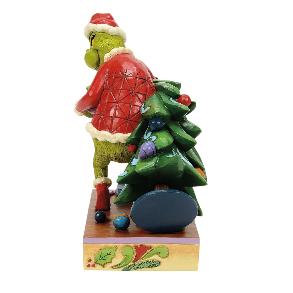 Grinch Stealing the Christmas Tree
