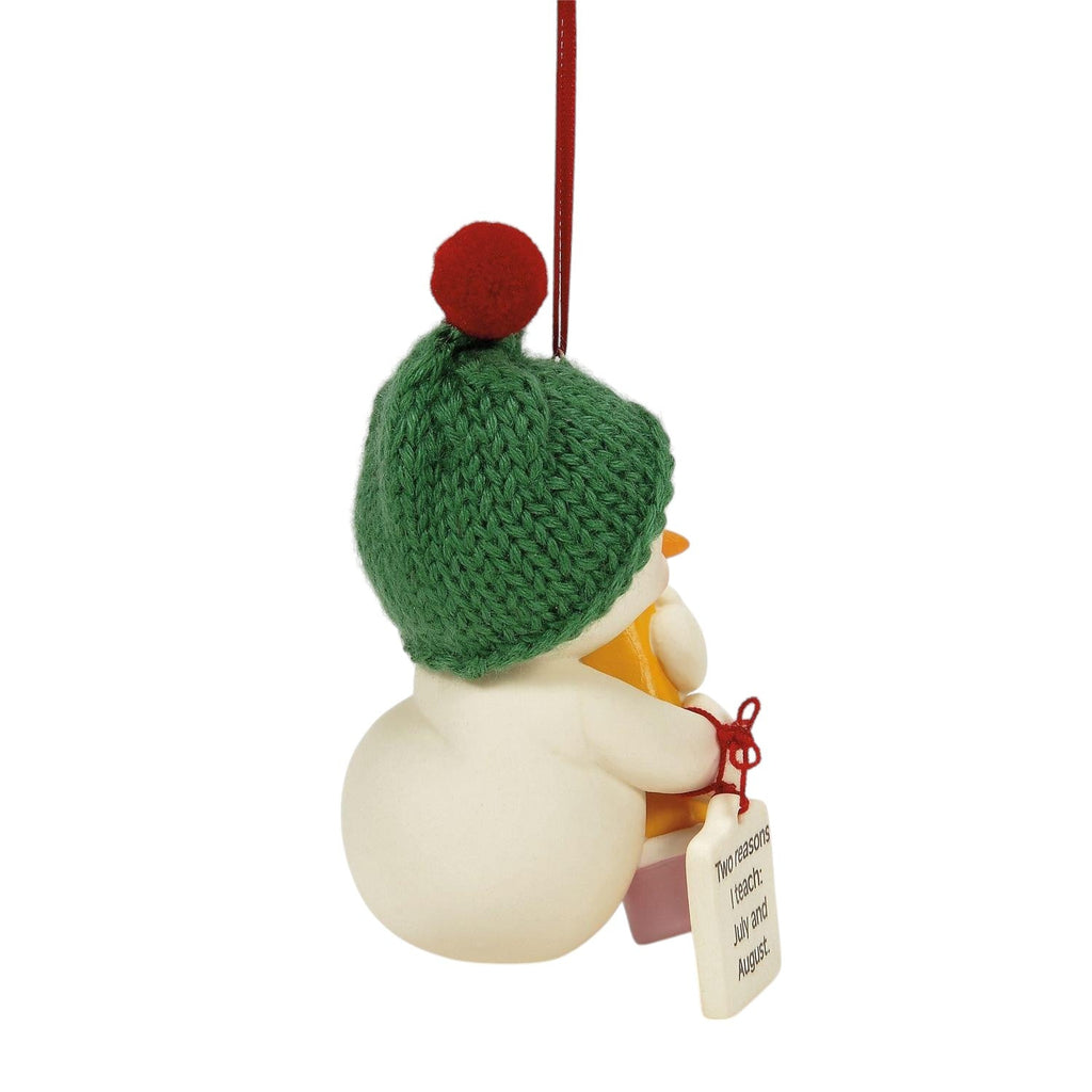 Two Reasons I Teach - Snowpinions Ornament