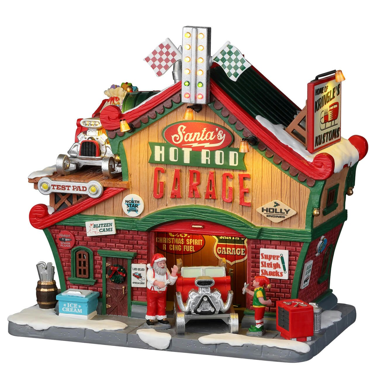 Santa’s Hot Rod Garage