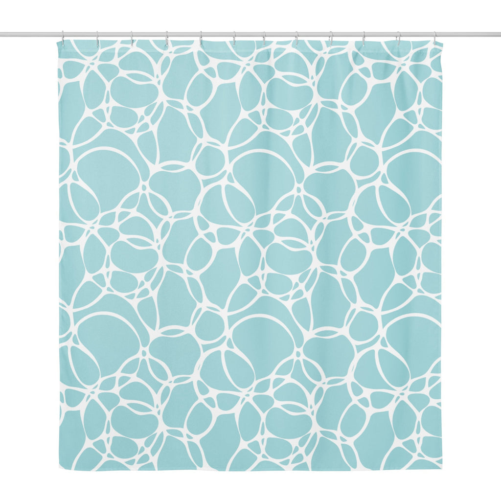 Water Rings Shower Curtain