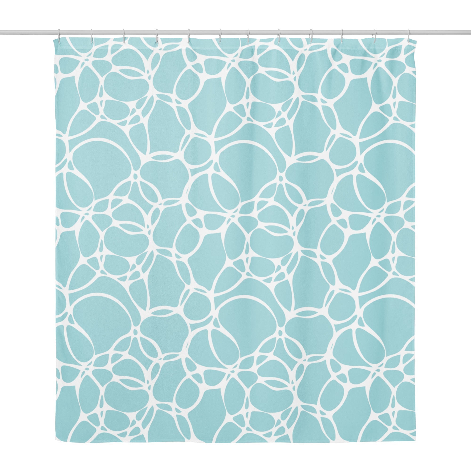 Water Rings Shower Curtain
