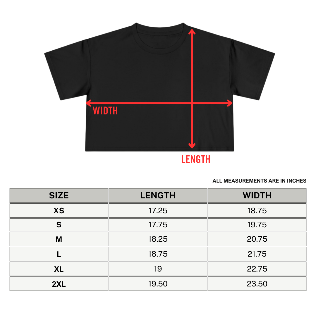 Loathe Languish Lament Cropped Tee