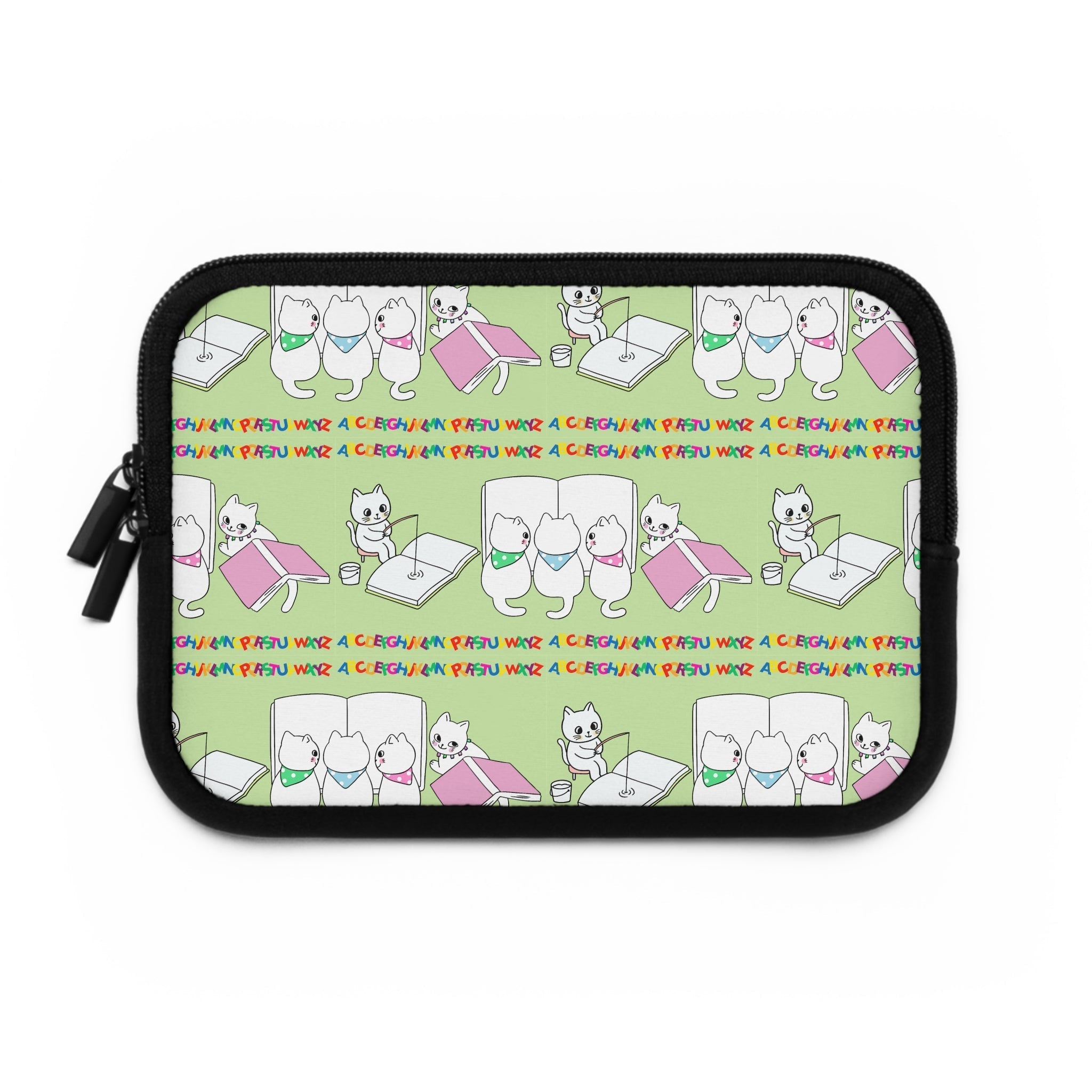 Whimsical Cat Laptop Sleeve
