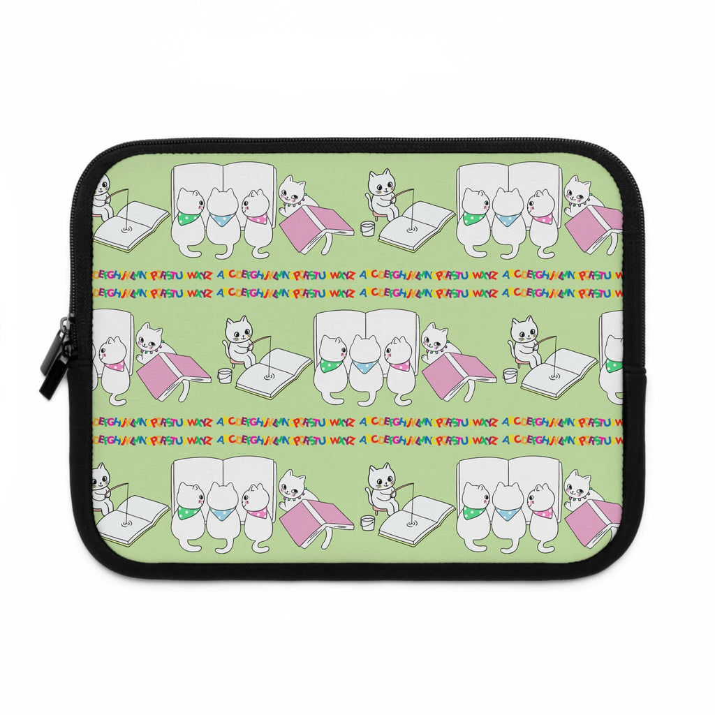 Whimsical Cat Laptop Sleeve