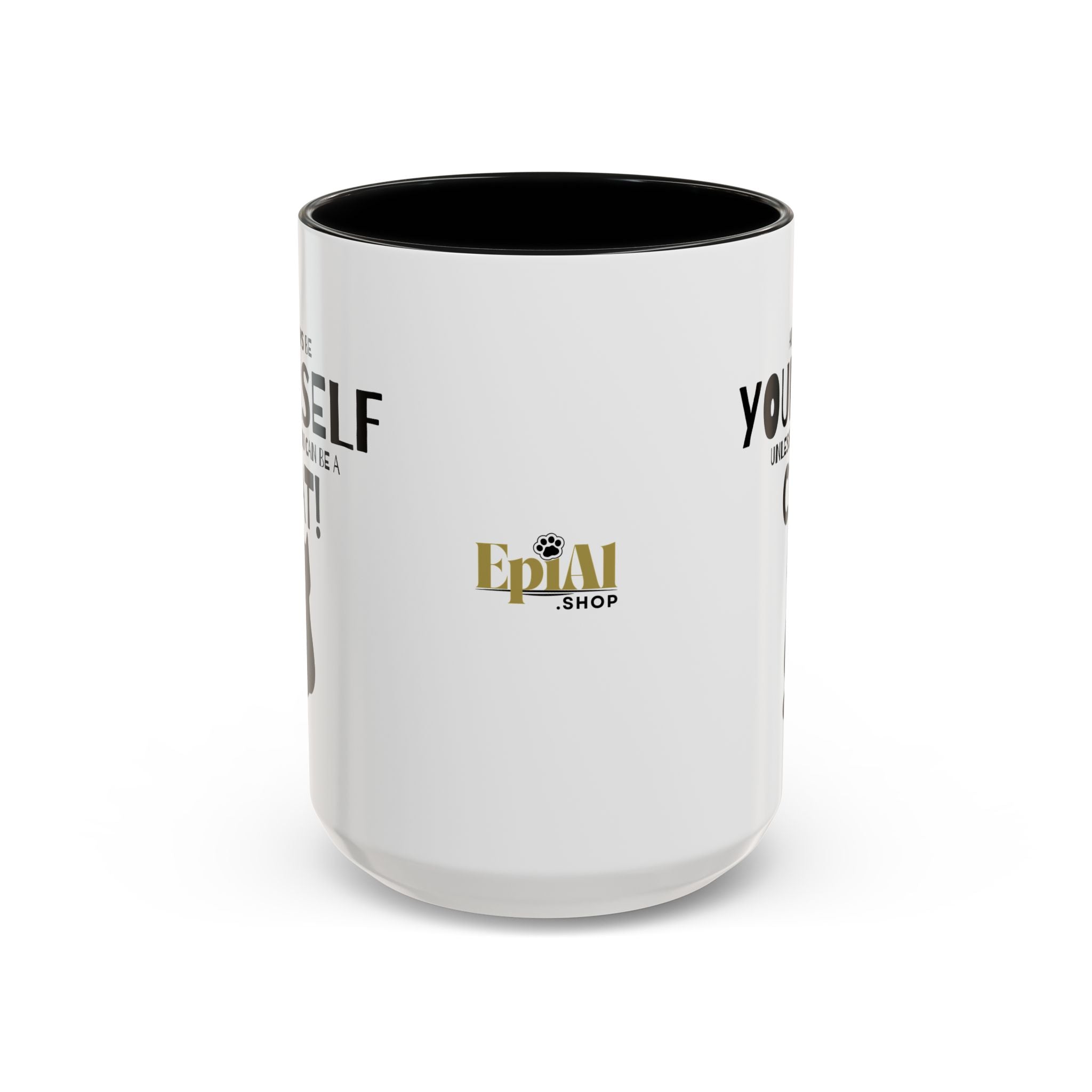 Whimsical Cat Lover Coffee Mug - Always Be Yourself