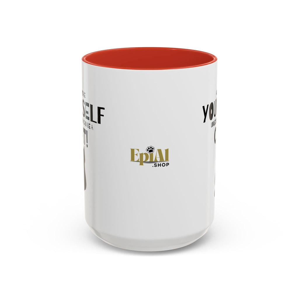 Whimsical Cat Lover Coffee Mug - Always Be Yourself