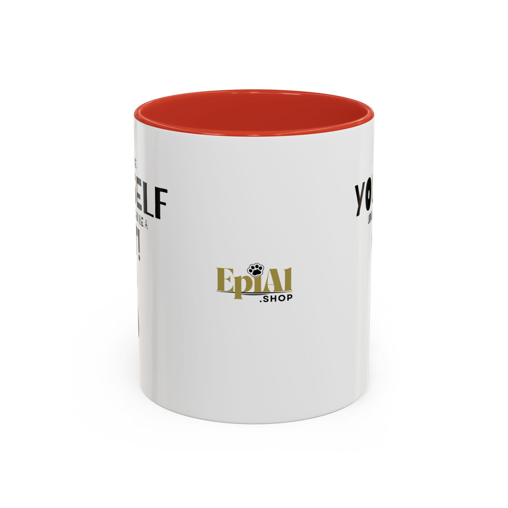 Whimsical Cat Lover Coffee Mug - Always Be Yourself