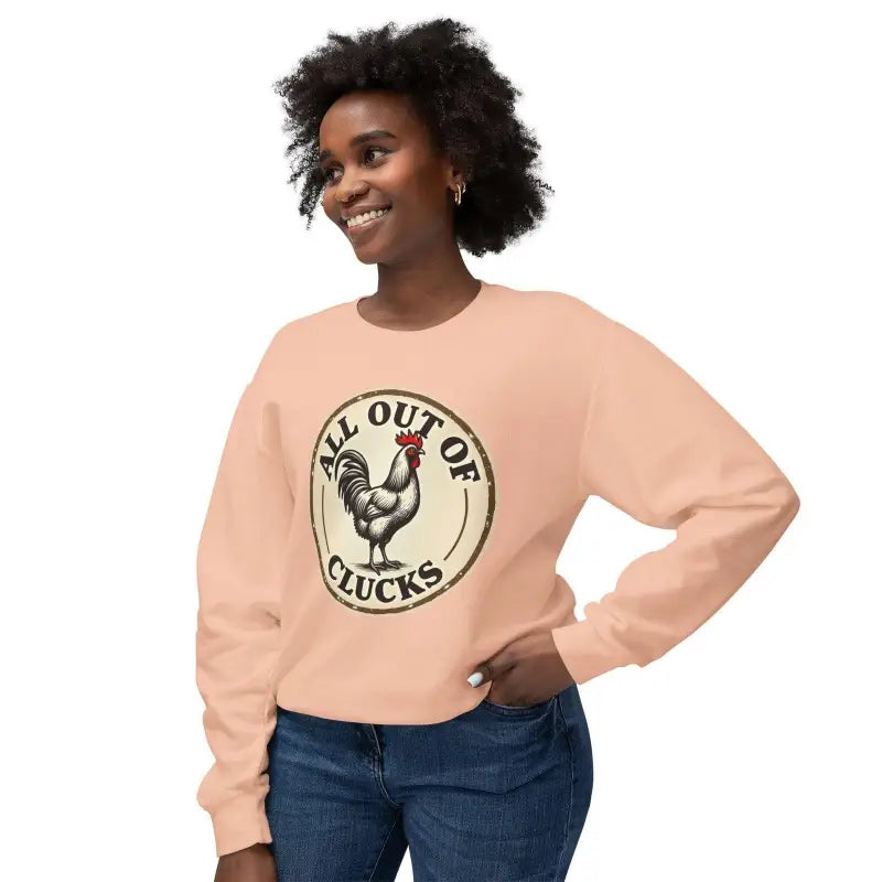 Ocean State Styles All Out of Clucks Sweatshirt for Women