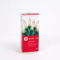 50 Indoor/Outdoor String Lights - Clear Bulb - Green Wire