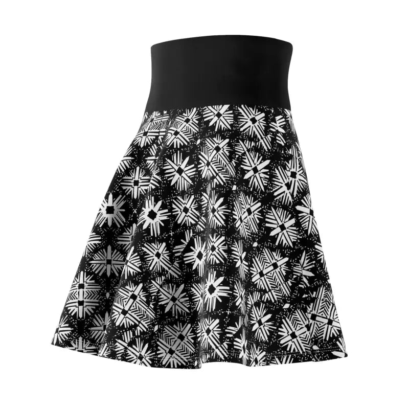 Ocean State Styles Skater Skirt Floral Print Women Midi