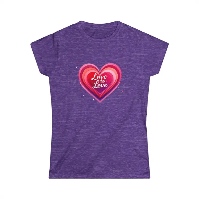 Ocean State Styles T Shirt Love To Love Design Women