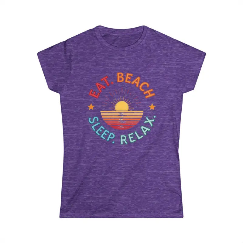 Ocean State Styles T Shirt Eat Beach Sleep Relax Softstyle