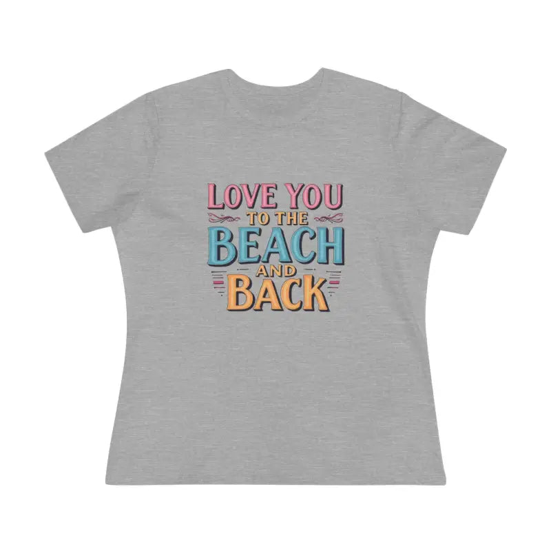 Ocean State Styles Tshirt Beach Lovers Womens Love Beach