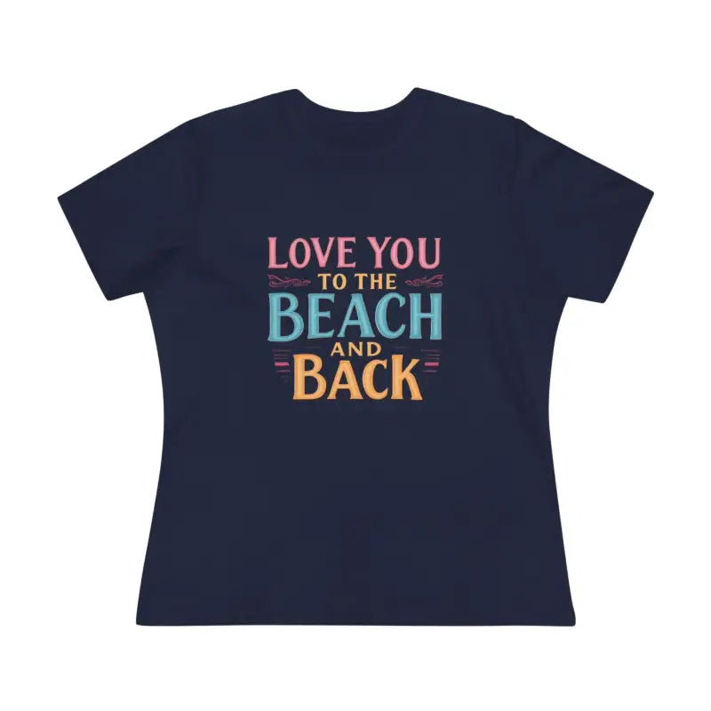 Ocean State Styles Tshirt Beach Lovers Womens Love Beach