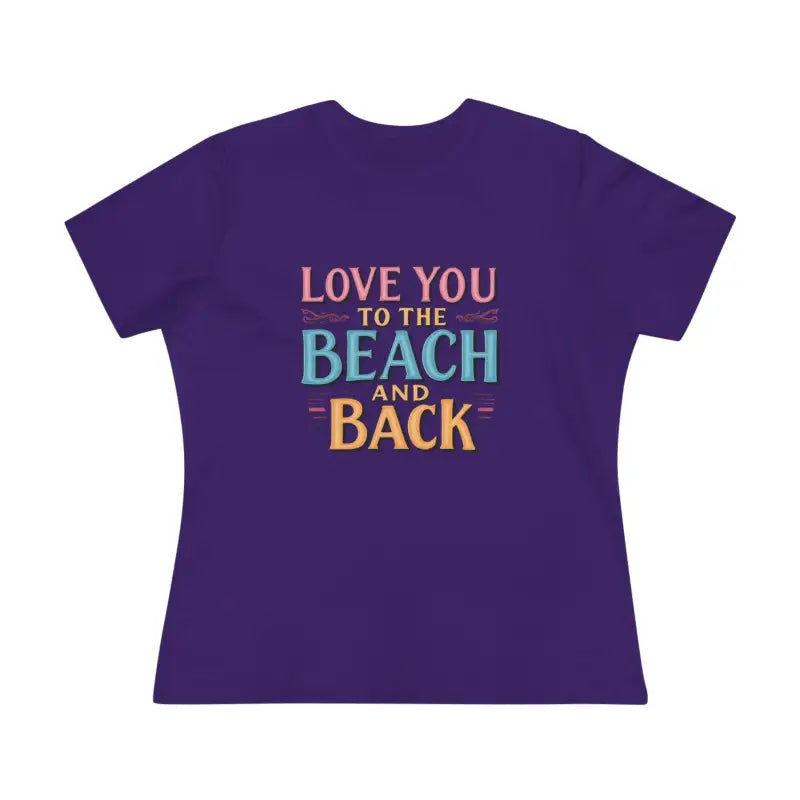 Ocean State Styles Tshirt Beach Lovers Womens Love Beach