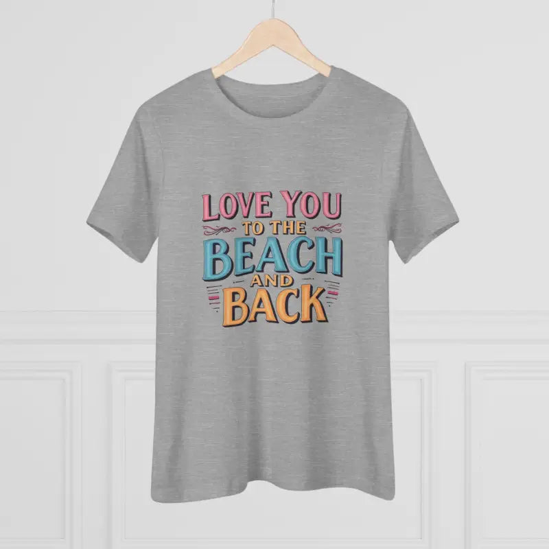 Ocean State Styles Tshirt Beach Lovers Womens Love Beach
