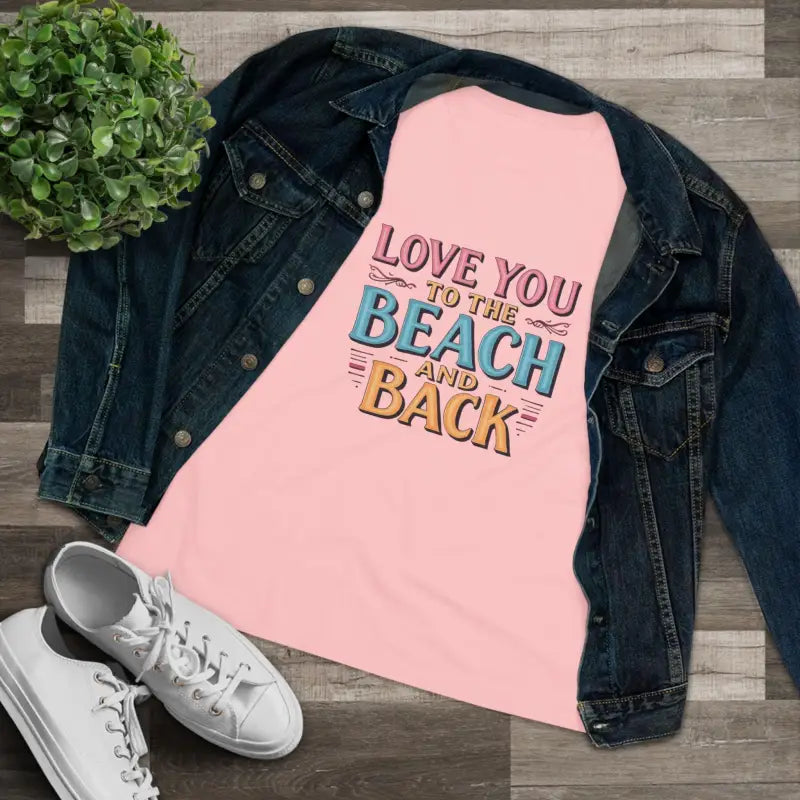 Ocean State Styles Tshirt Beach Lovers Womens Love Beach