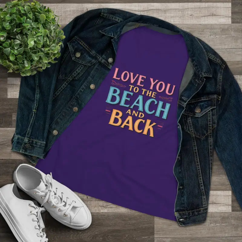 Ocean State Styles Tshirt Beach Lovers Womens Love Beach