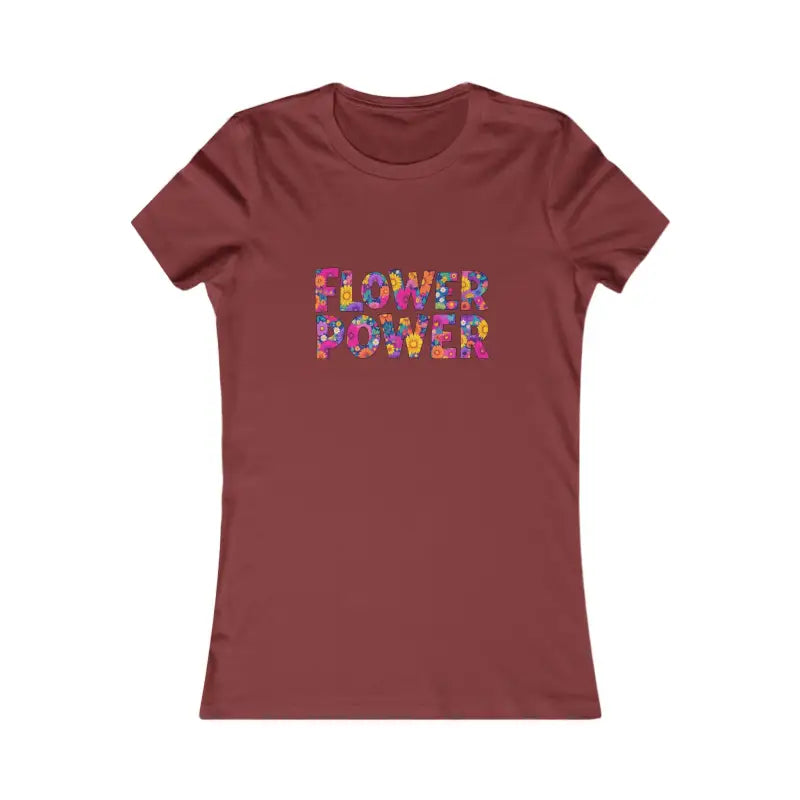 Ocean State Styles T Shirt Flower Power Print Floral Tee
