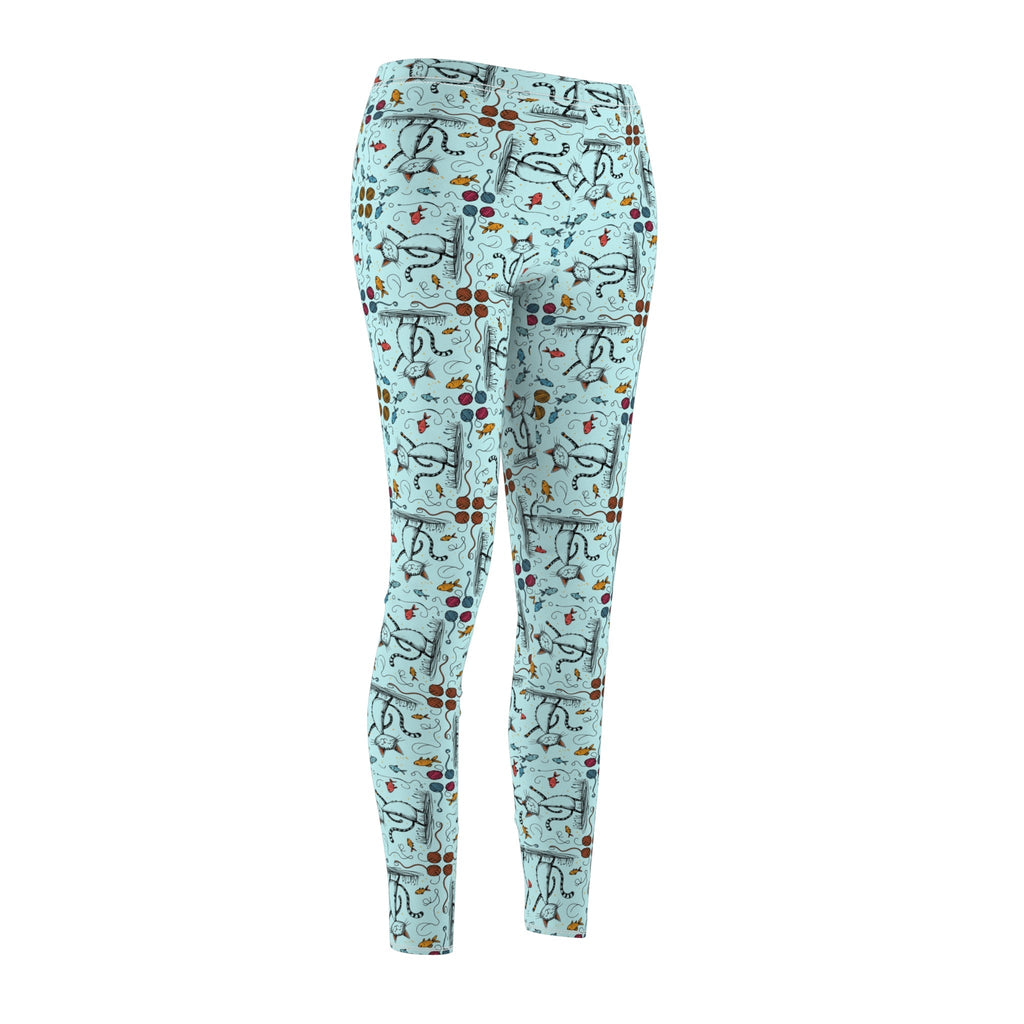 Happy Cat Casual Leggings for Women - Cat Happy Casual Leggings