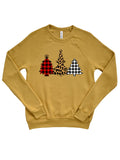 Gingham & Cheetah Trees x0037_bellasweatshirt