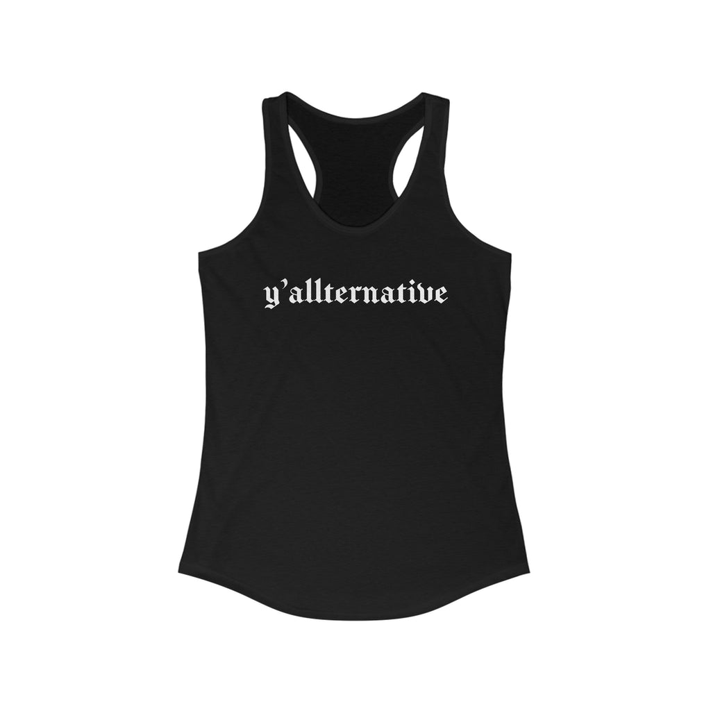 Y'allternative Women's Racerback Tank