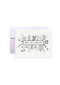You Are Loved Wildflower Seed Paper Card
