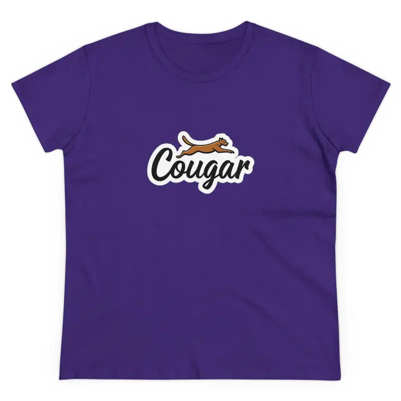 Ocean State Styles T Shirt Youre A Cougar Womens Midweight Cotton Tee