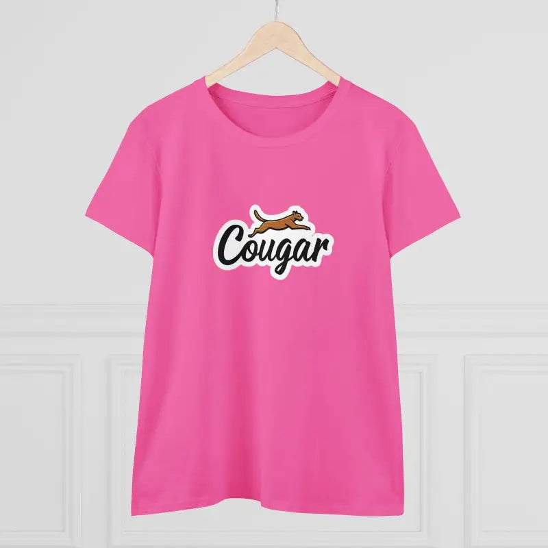 Ocean State Styles T Shirt Youre A Cougar Womens Midweight Cotton Tee