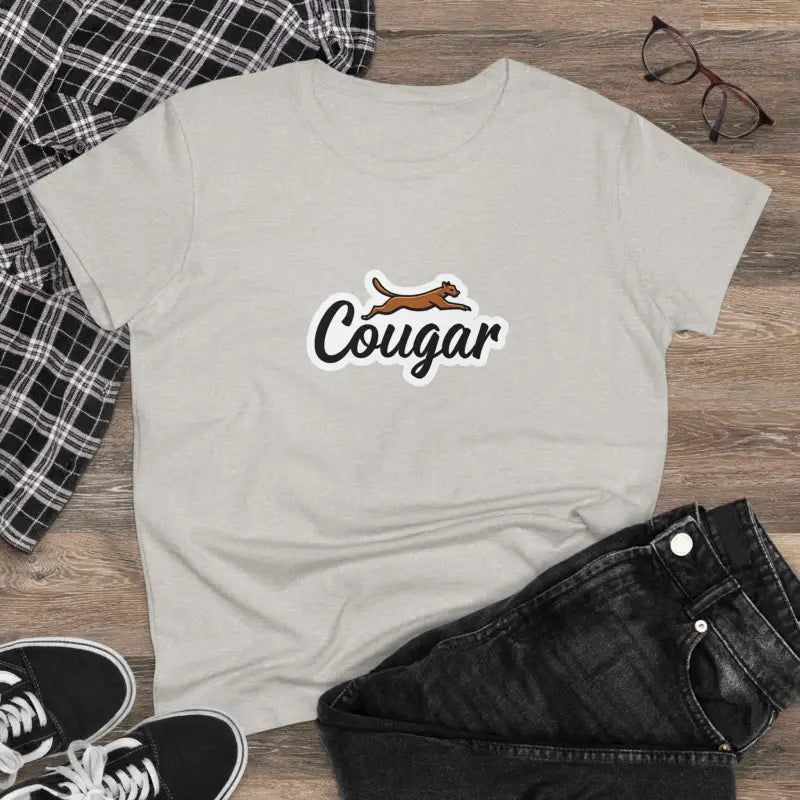 Ocean State Styles T Shirt Youre A Cougar Womens Midweight Cotton Tee