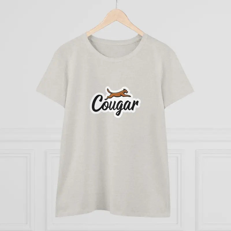Ocean State Styles T Shirt Youre A Cougar Womens Midweight Cotton Tee