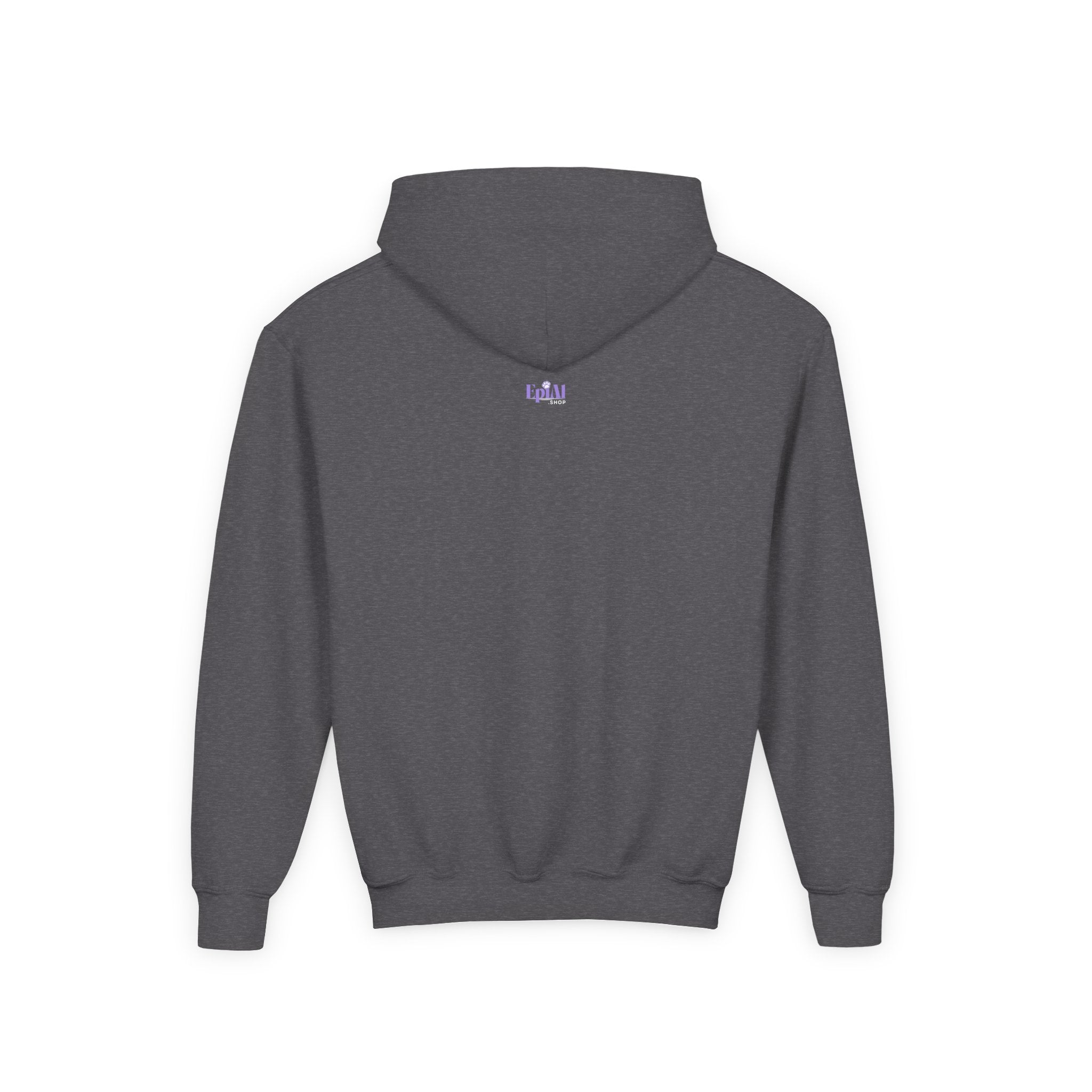 Youth Halloween Ghost & Cat Hoodie for Fun and Festive Celebrations