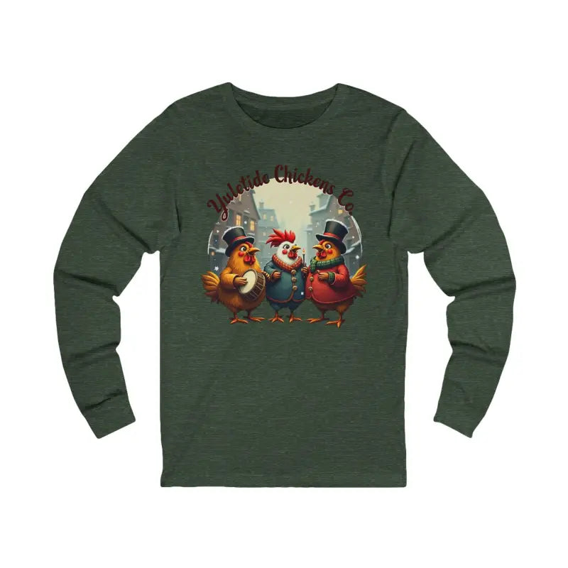 Ocean State Styles Yuletide Chicken Co Long Sleeve Shirt
