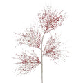 White Pine With Miniature Red Ball Spray - 25 Inch