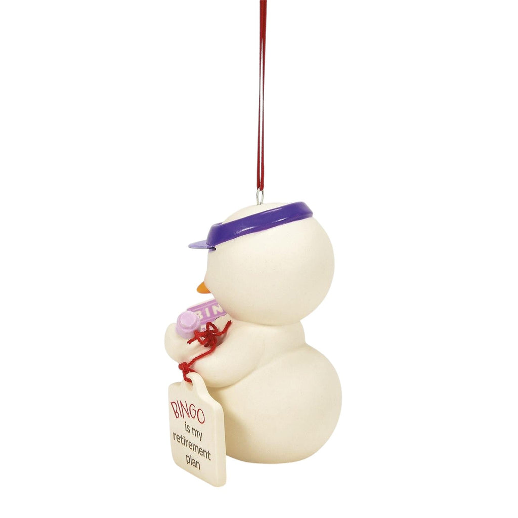 Bingo is my Retirement Plan - Ornament