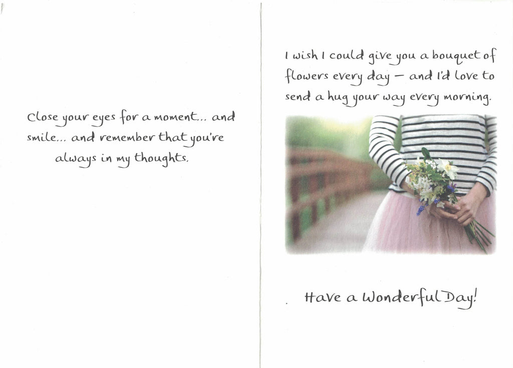 Smiles And Hugs To You Greeting Card